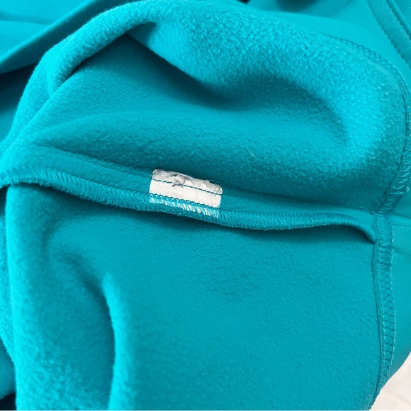 Ariat Tek Cold Series Pullover 1/4 Zip Top size xl Teal jacket sweatshirt shirt - Picture 3 of 14